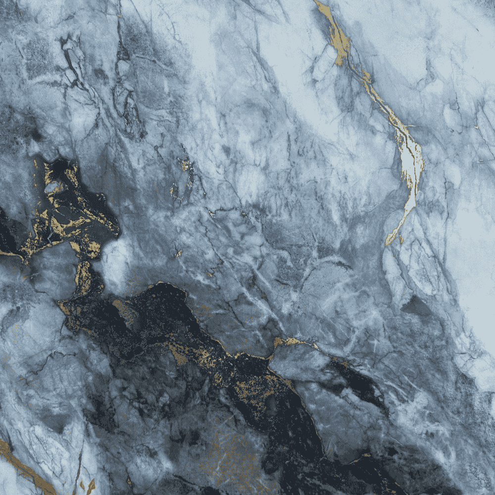 10 mm starke, glänzende Duschwand in Ozeanblau, 1 m x 2,4 m