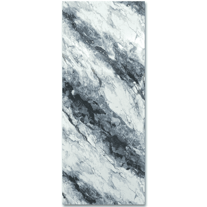 10 mm starke, ultramatte Duschwand in Ozeanblau, 1 m x 2,4 m