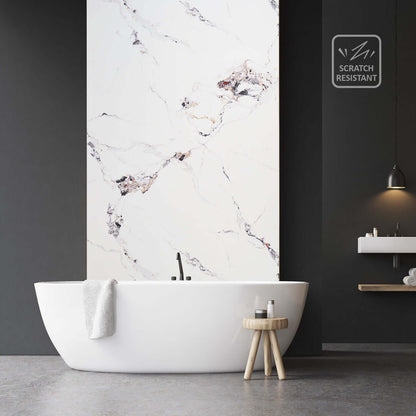 10 mm Oro Gold Marmor Ultra Matt Duschpaneel 1 m x 2,4 m