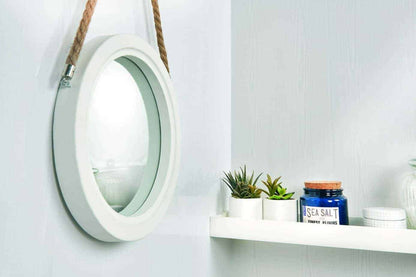 8 mm weiße, matte Holzpaneele für Badezimmerwand und -decke, 2,6 m