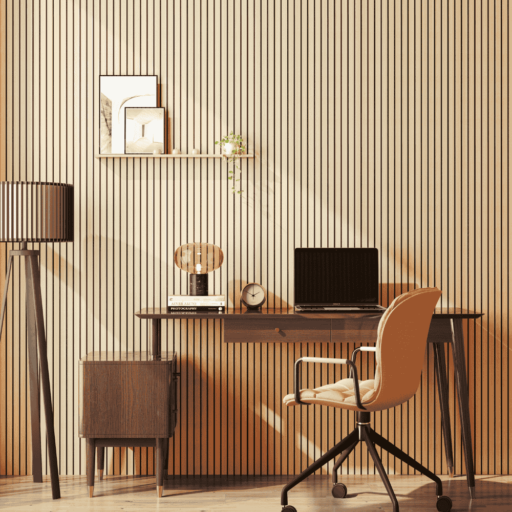 Amerikanische Eiche AquaGuard Lamellenwandpaneele (2er-Pack)