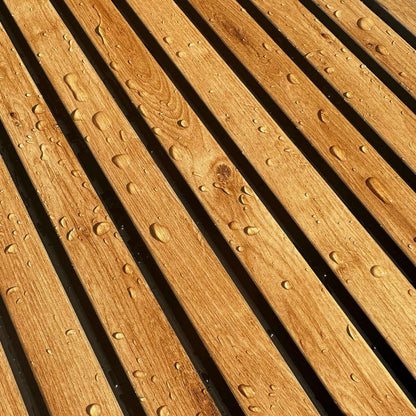 AquaGuard-Lamellenwandpaneel aus Eiche natur (2er-Pack)