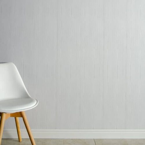 8 mm weiße, matte Holzpaneele für Badezimmerwand und -decke, 2,6 m